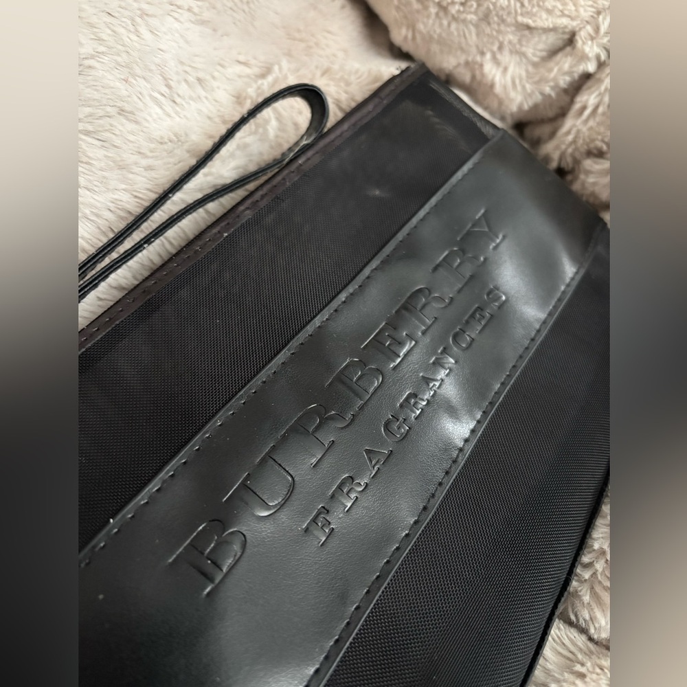 BURBERRY Fragrances BLACK Cosmetic MESH Toiletry Bag